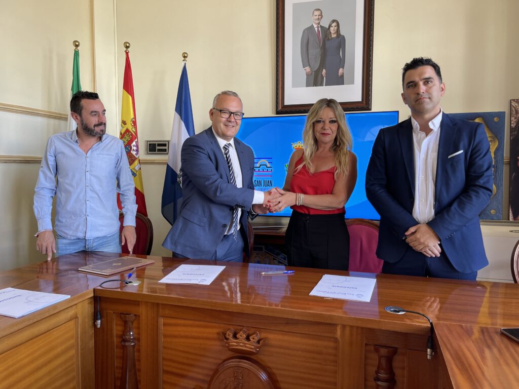 Magnon renews with San Juan del Puerto the framework agreement endowed with one hundred thousand euros