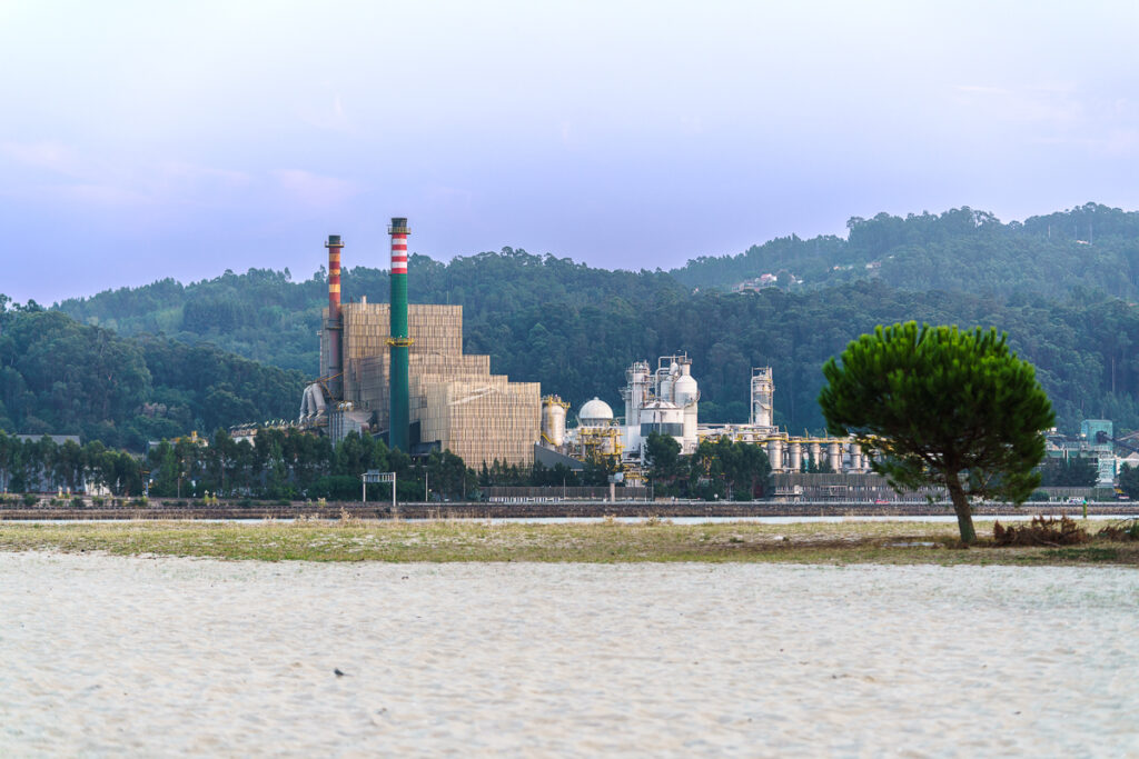 Biofábrica de Ence en Pontevedra