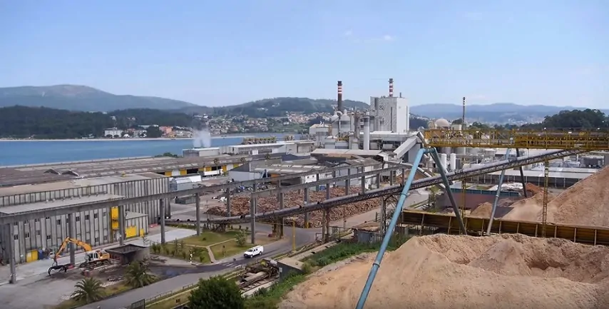 Ence te muestra cómo produce pasta de papel y energía con biomasa en su fábrica de Pontevedra