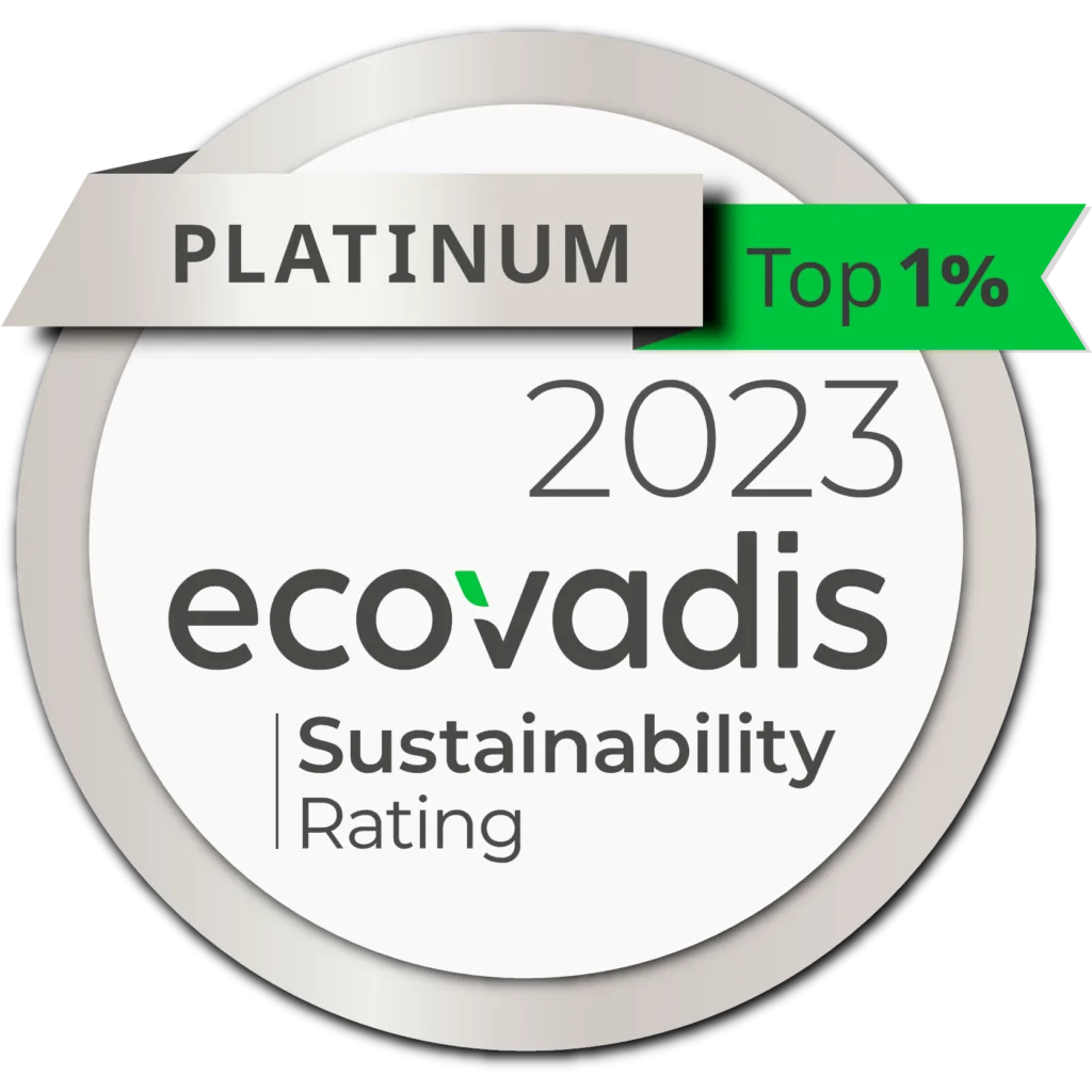 Ence is awarded with the Ecovadis Platinum Medal, placing it at the forefront of the world’s leading pulp industry in sustainability