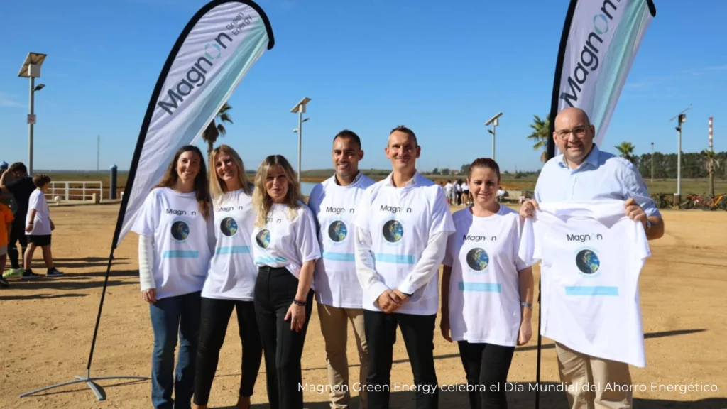 Magnon Green Energy celebrates World Energy Saving Day with an educational day for young people from Huelva