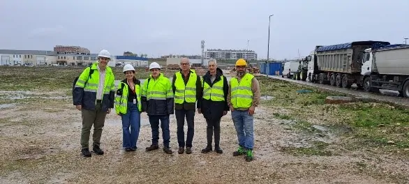 Magnon and Mahou San Miguel start the works for the installation of a biomass plant at the Alovera production center